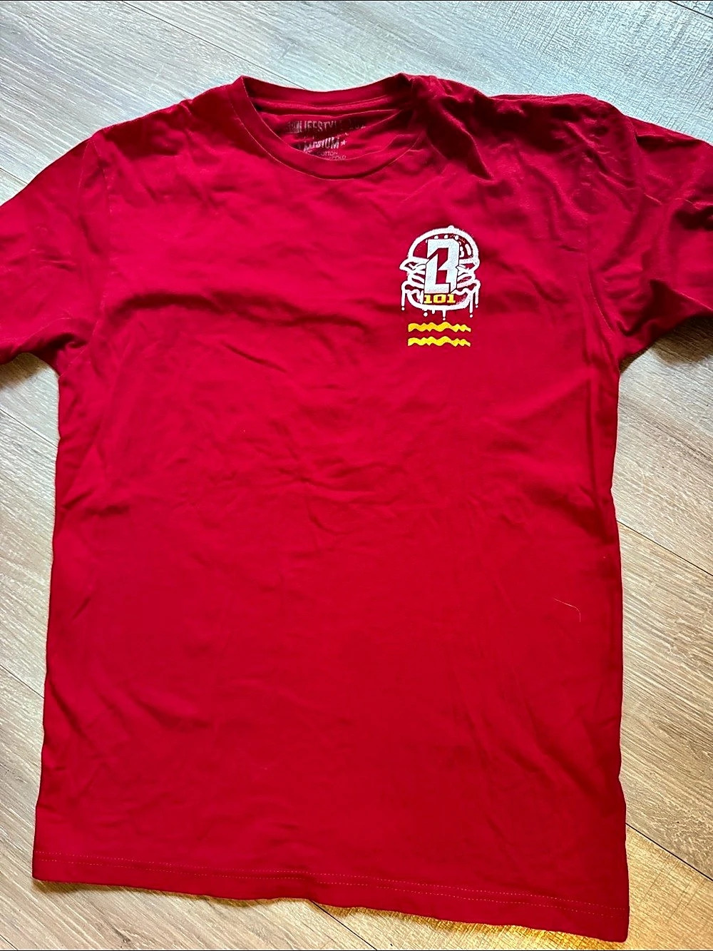 Baseball Lifestyle 101 adult Graphic Short Sleeve Tee - Medium